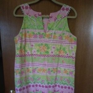 Lilly Pulitzer vintage "Trump L Oeil" dress